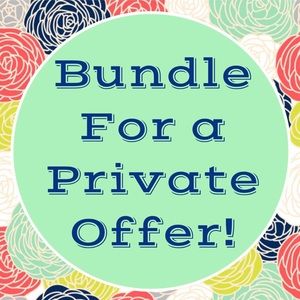 Bundle for a private offer!